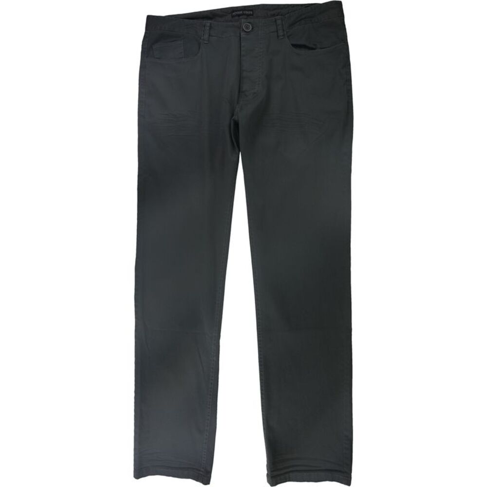 Rogue State Mens Solid Straight Leg Casual Pants, NWT